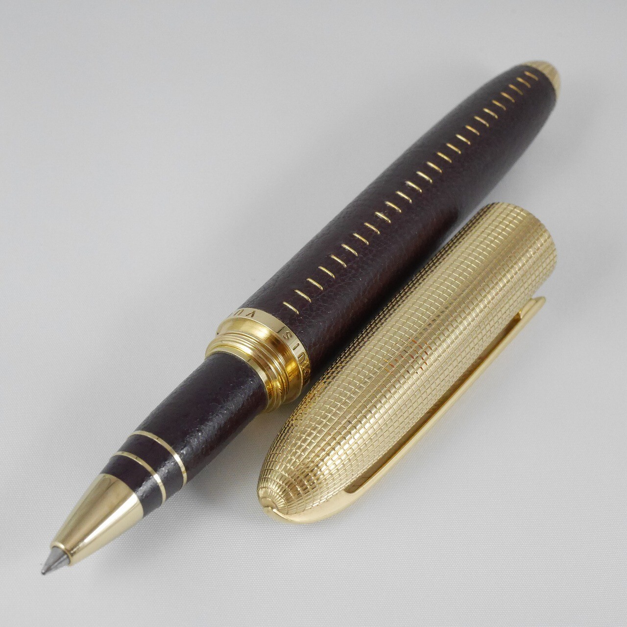 Louis Vuitton N75007 Ballpoint Pen Stylo Agenda PM Gold Used