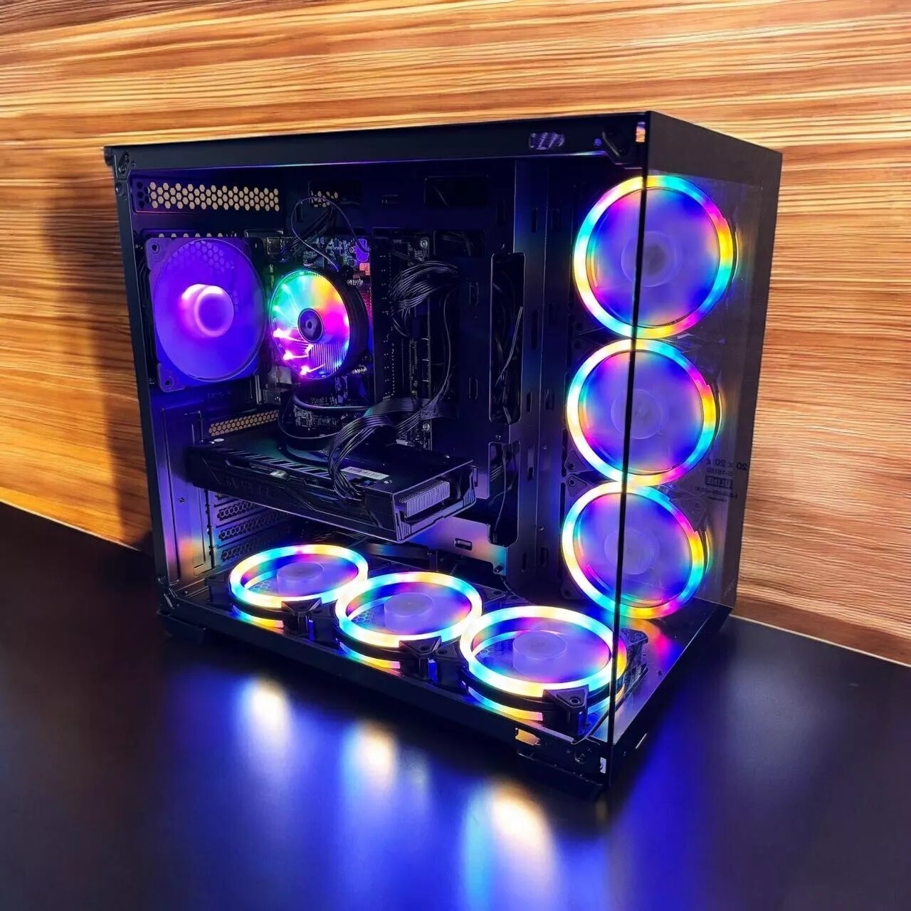 Custom Gaming PC Desktop Computer Intel i7 Core RTX 4060 SSD + 2TB HDD 32GB RAM | eBay Custom Gaming PC Desktop Computer Intel i7 Core RTX 4060 SSD + 2TB HDD 32GB RAM | eBay