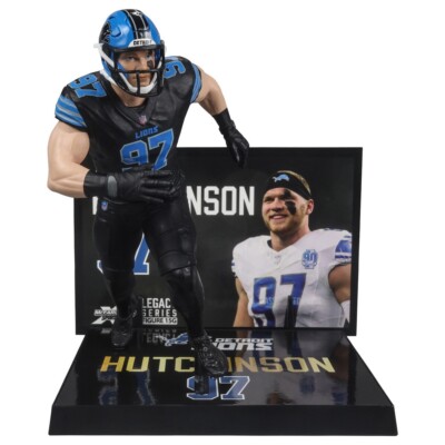 Aidan Hutchinson (Detroit Lions) w/Alt Jersey NFL 7 Figure McFarlane