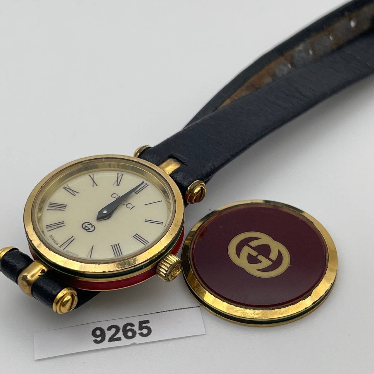 PROJECT TO FIX GUCCI LADIES ROMAN TRI COLOR GOLD PLATE WATCH