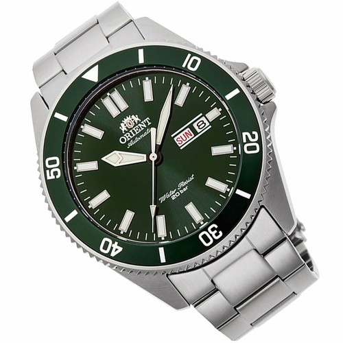 Pre-owned Orient Kanno Automatic Green Dial Men's Watch Ra-aa0914e19b Usus