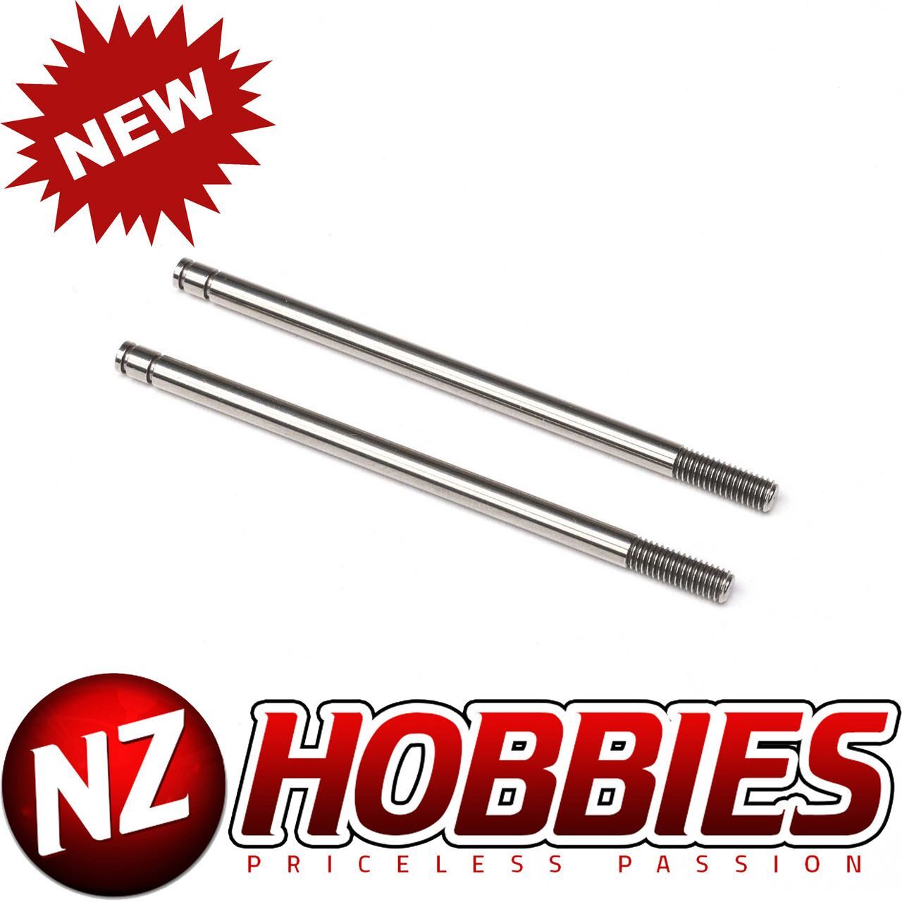 Axial AXI233035 SHOCK SHAFT 3MM X 58MM (2): 1/10 SCX10 PRO COMP SCALER