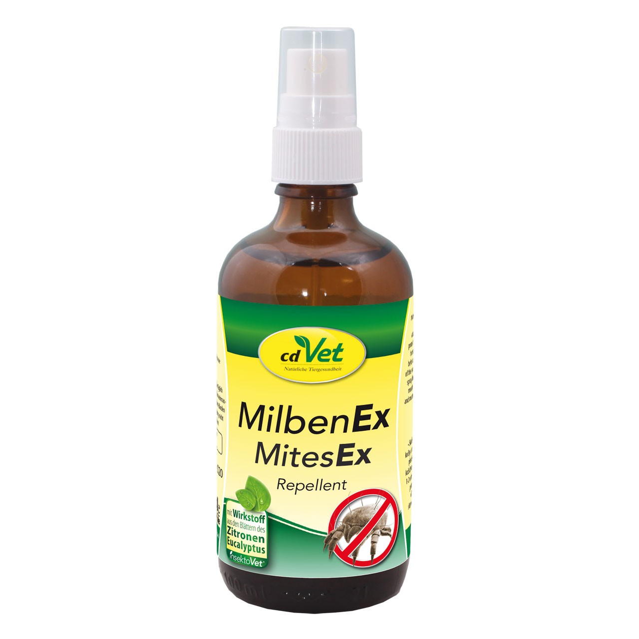 cdVet MilbenEx 5 L | für alle Wirbeltiere | befreit das Fell
