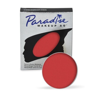 MEHRON PARADISE AQ FACE BODY PAINT COLORS CAKE MAKEUP STAGE FX REFILL SIZE 7 G 