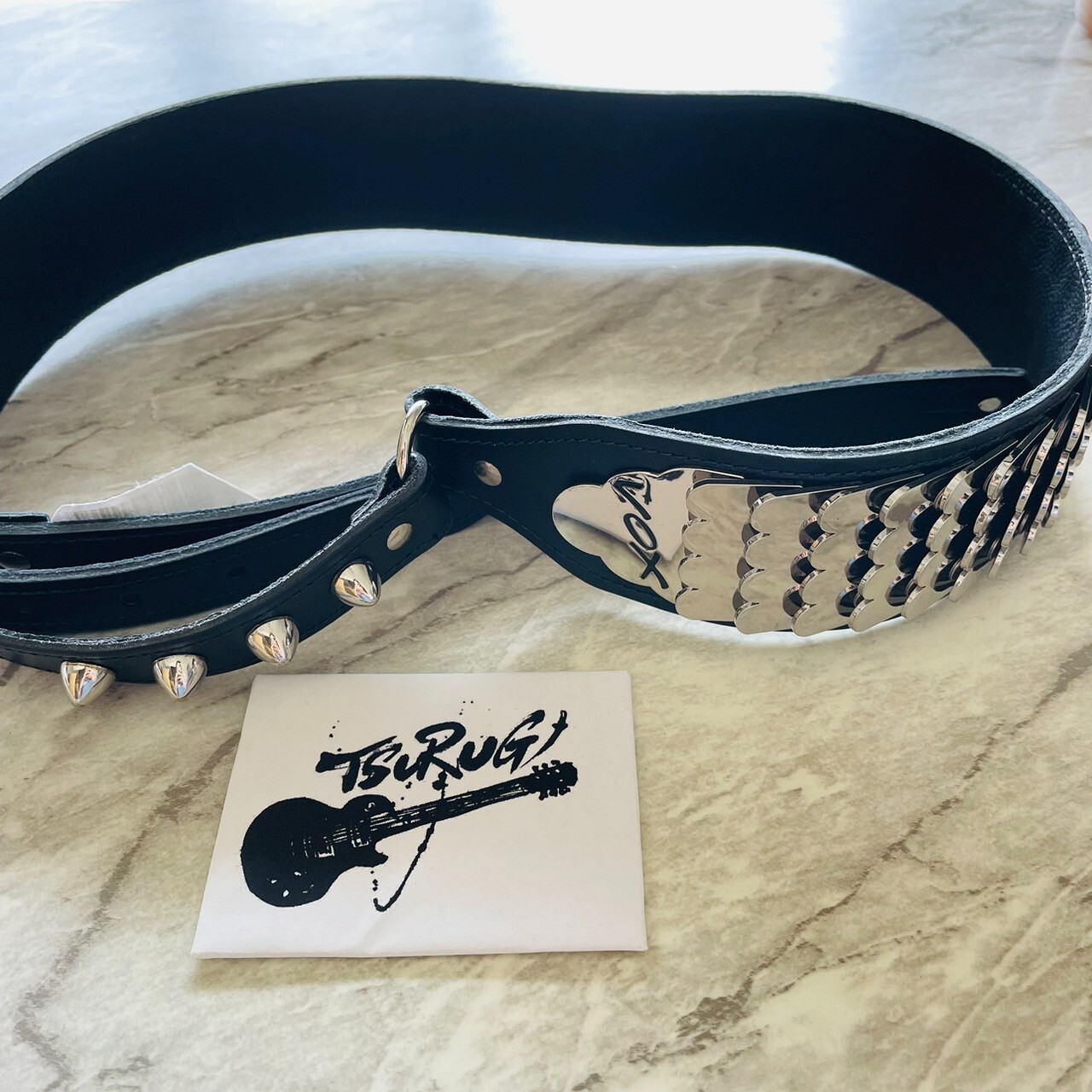 ☆ シートン動物記 帯付き　VPCG-80386 V822 John Lennon | Vox Guitar Leather Python Strap