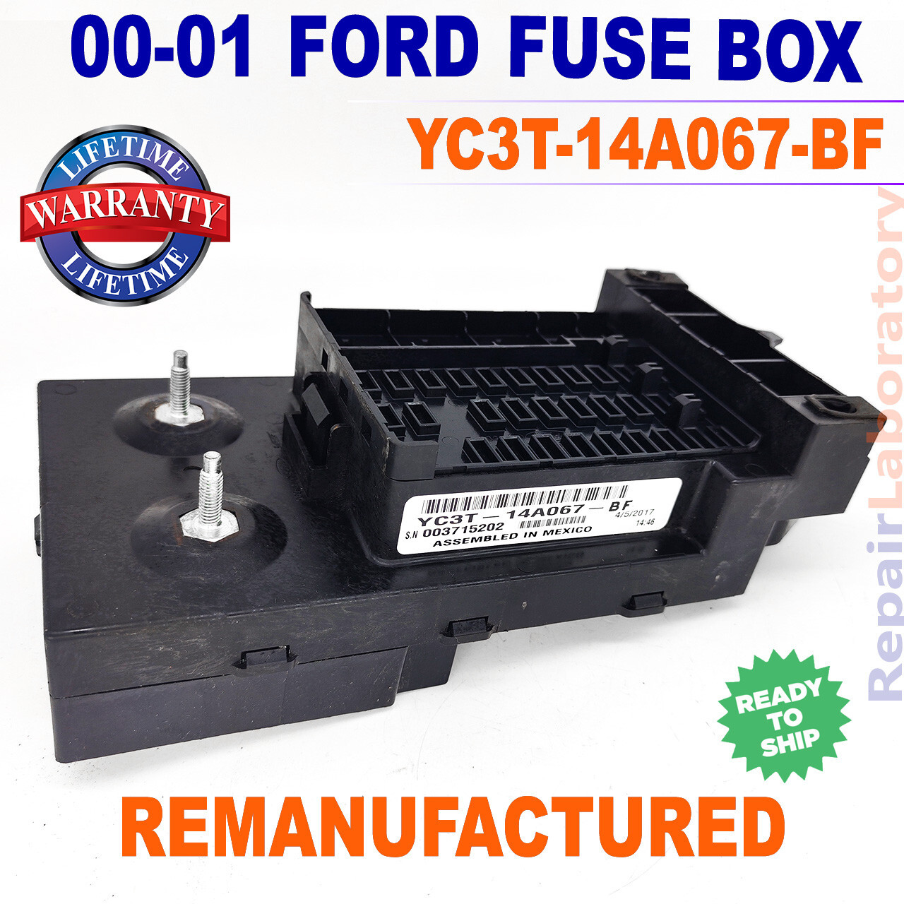 ✓ReBuilt✓ YC3T-14A067-BF 2000-2001 Ford F650 F750 Fuse box