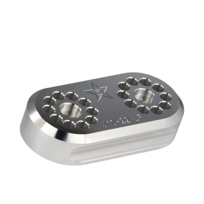 J10-22LR Bedside Block, 10-shot .22 LR, w/wo Speedloader, Solid Aluminum