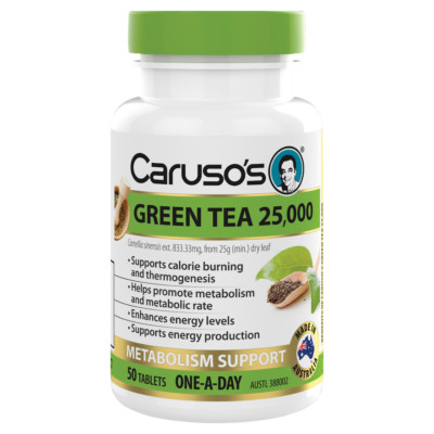 Caruso's Green Tea 25,000 | 50 Tablets