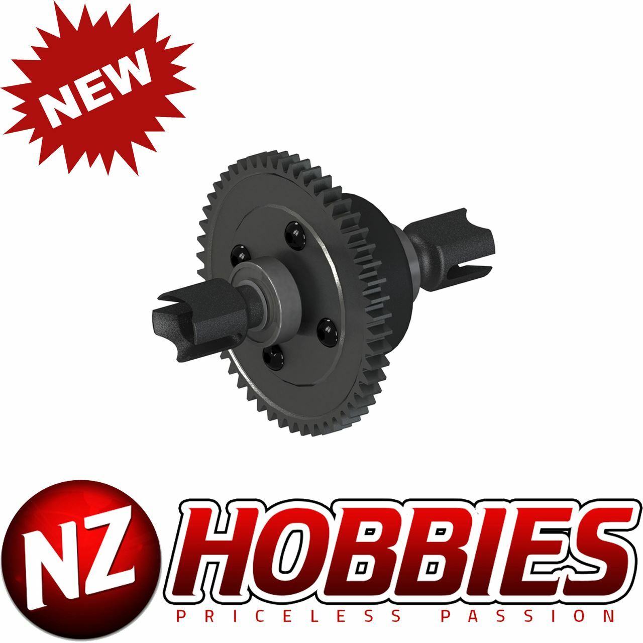 ARRMA ARA310959 CENTER DIFF SET 50T 100K KRATON/MOJAVE/NOTORIOUS/OUTCAST/TALION