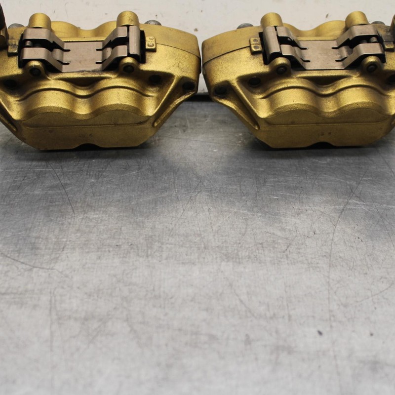 03-04 HONDA CBR600RR RIGHT LEFT FRONT BRAKE CALIPER SET PAIR