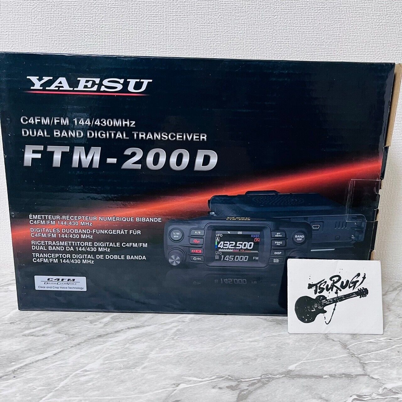 FTM-200D YAESU C4FM/FM 144/430MHz dual band transceiver 50W FTM-200D YAESU C4FM/FM 144/430MHz dual band transceiver 50W