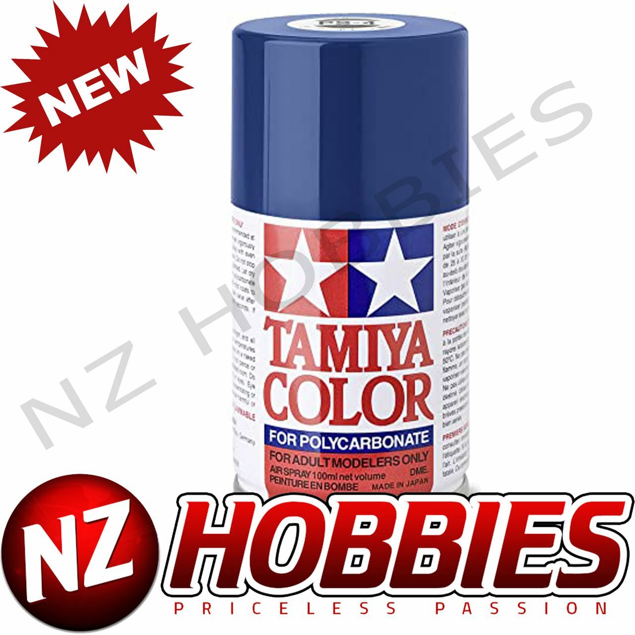 TAMIYA TAM86004 Polycarbonate PS-4 Blue