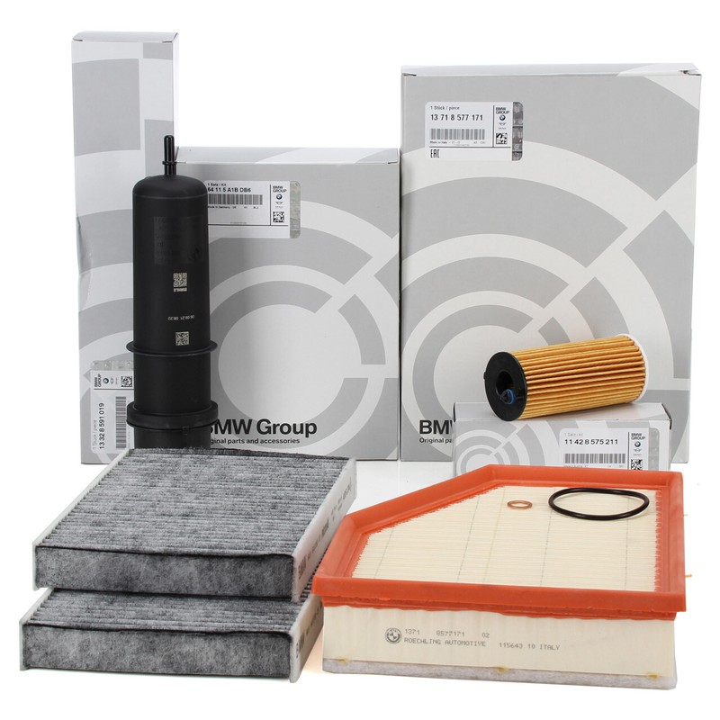 Original Bmw Filterset 4-Tlg 5er G30 G31 6er G32 7er G11 G12 X5 G05 B47