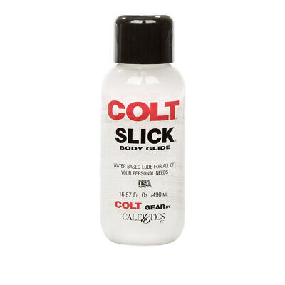 CalExotics COLT Slick Body Glide Water Based Personal Lubricant 16.57oz Lube