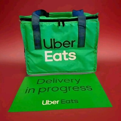 Uber Eats Delivery Courier Branded Tote Bag