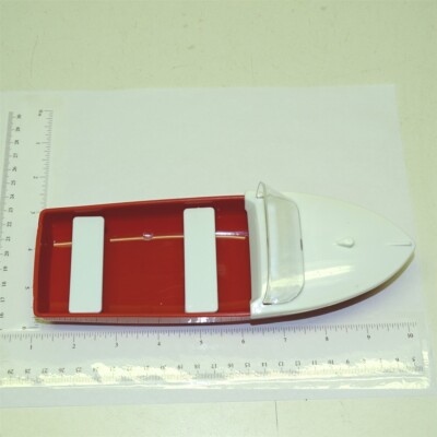 Tonka Red w/Deck Plastic Rowboat Accessory Replacement Toy Part TKP-104R