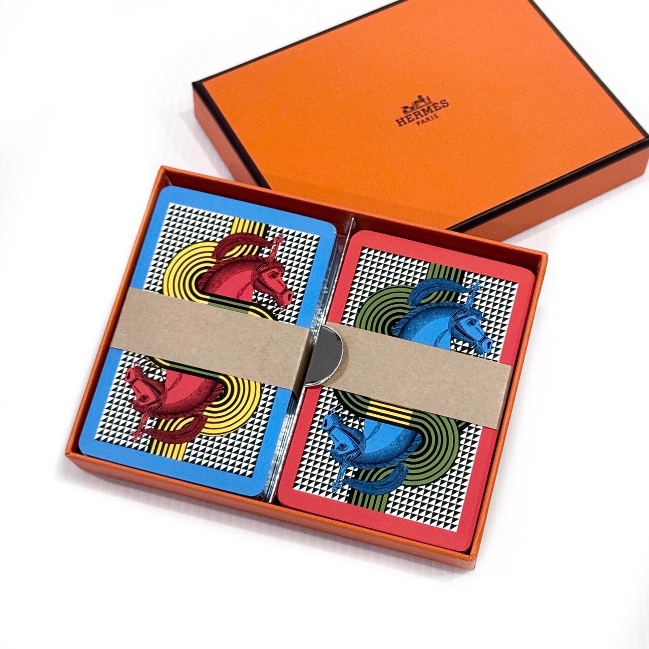 HERMES ブリッジカード ブリッジカード 《Hティサージュ》 ゲーム2セット | Hermès