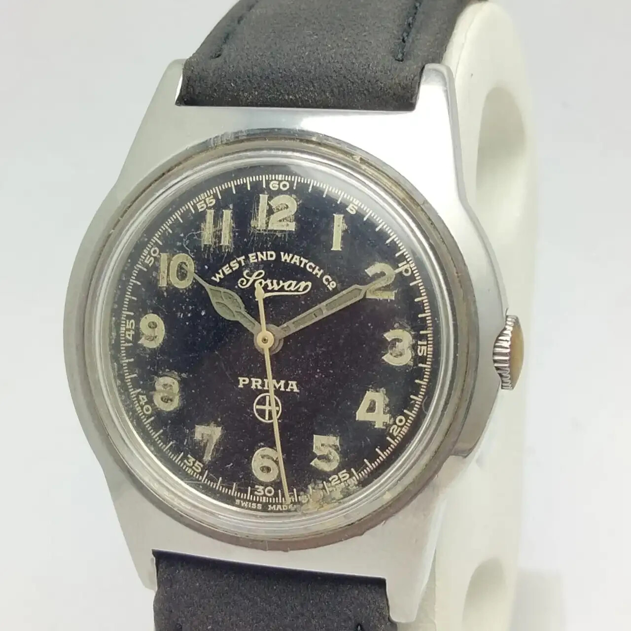 VintageM WEST END WATCH PRIMA Sowar 英軍官有 WEST END WATCH Co. vintage wristwatch, Sowar Prima, circa