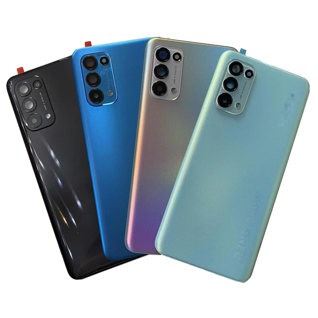 Original For Oppo Reno 5 4G 5G Housing Back Cover Battery