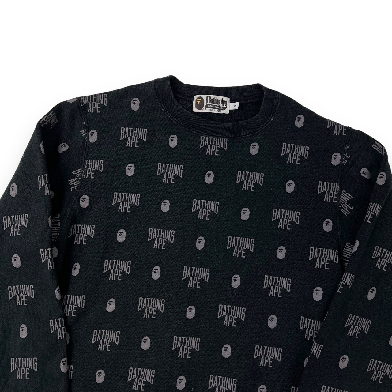 【A BATHING APE】2色展開 MULTI LOGO FIT CREWNECK SWEATSHIRT Bape Multi Logo Sweatshirt | eBay