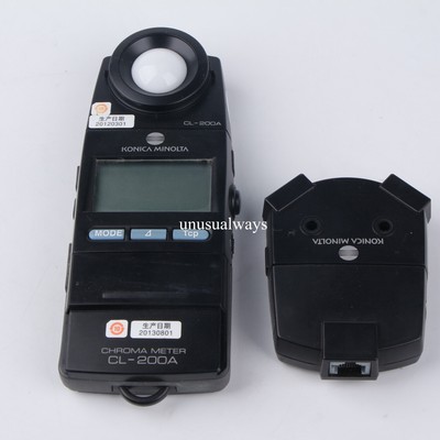 1PCS Used KONICA MINOLTA CL200A CL-200A Chroma Meter Tested