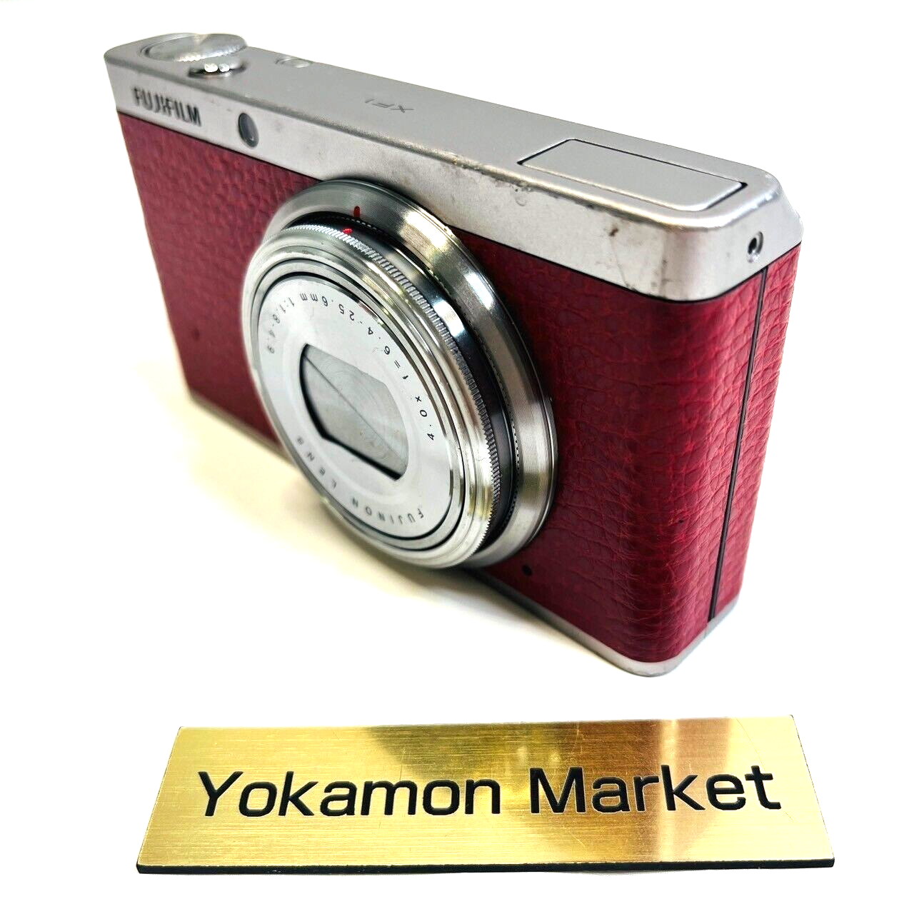 Fujifilm XF1 Compact Digital Camera Red 12.0MP w/Battery
