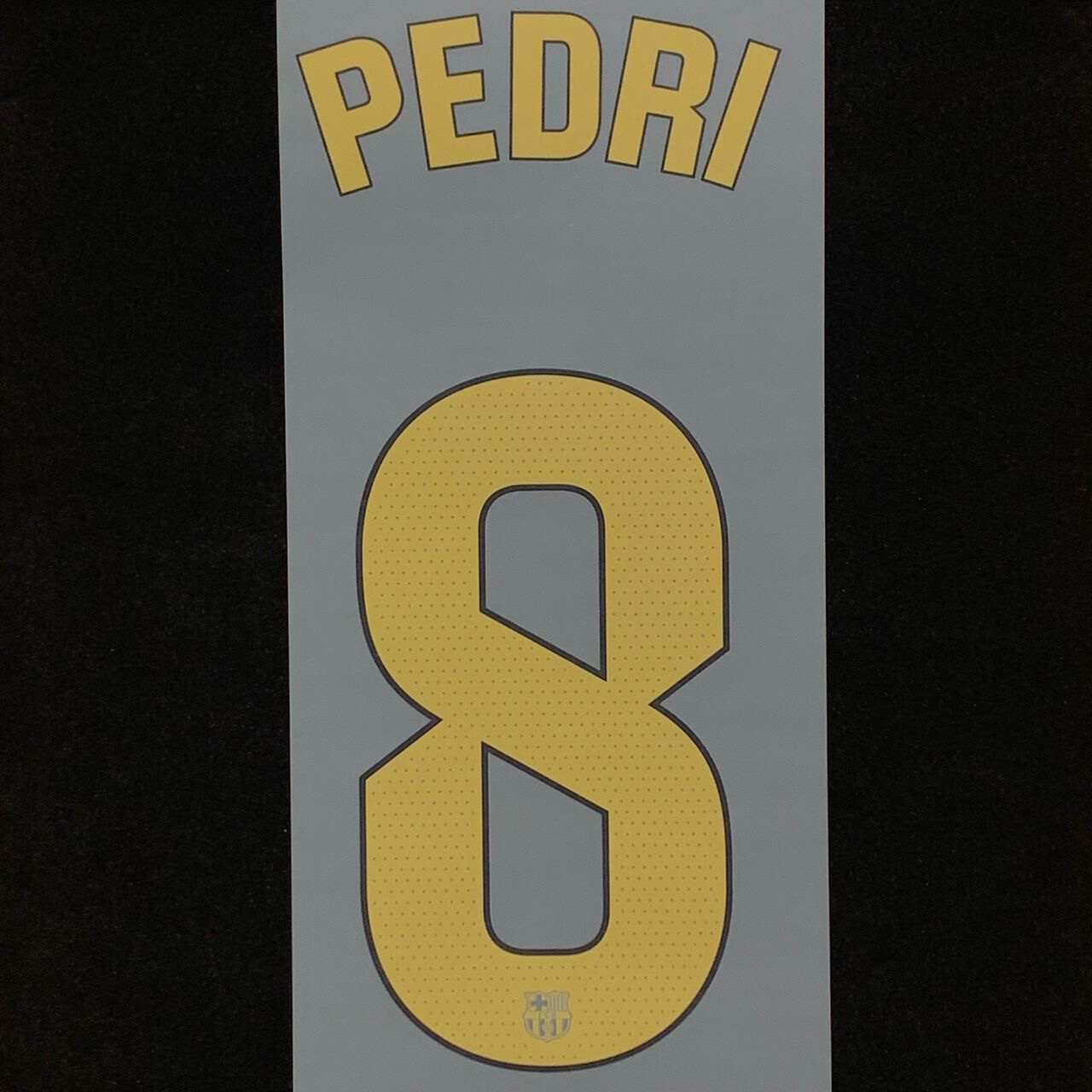 OFFICIAL PEDRI #8 FC Barcelona Home La Liga 2024-25 PRINT | eBay
