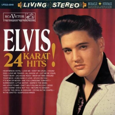Elvis Presley 24 Karat Hits 3LP 180g 45RPM Audiophile Vinyl Analogue Productions