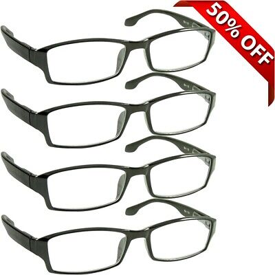 NEW Reading Glasses | Best Readers 4 Pack for Men and Women | 180 Day Guarantee