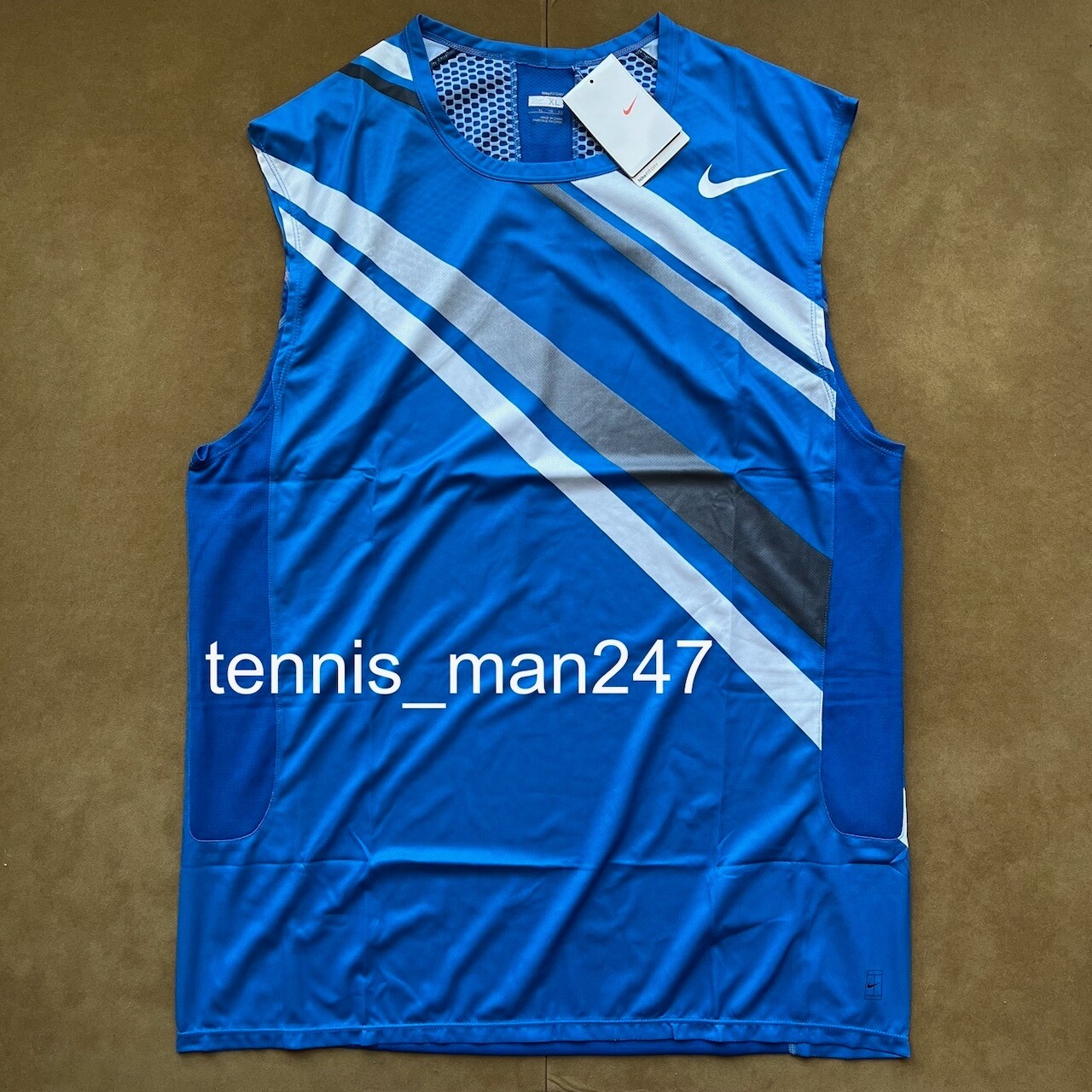 Nike Nadal ナダル　Madrid Rome モデル　日本未発売‼️ Nike Rafa Nadal 2007 Madrid Shanghai Paris Sleeveless Tennis