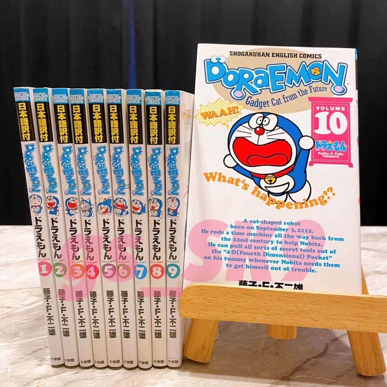 Doraemon Vol. 1-10 complete set comics manga English Doraemon Vol. 1-10 complete set comics manga English