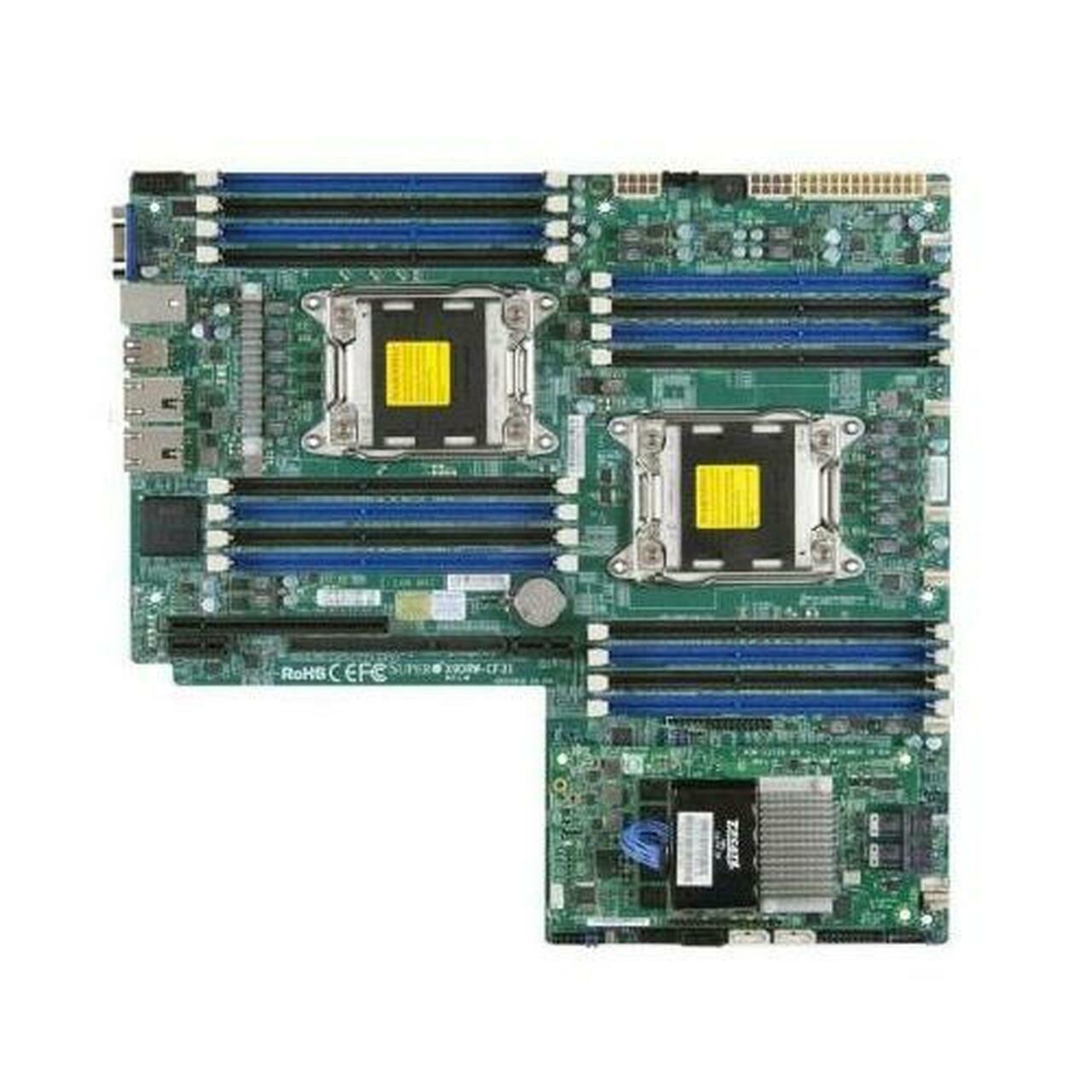 マザーボード Supermicro X9DRG-QF SuperMicro X9DRG-QFマザーボード CPU/CPUクーラー メモリセット
