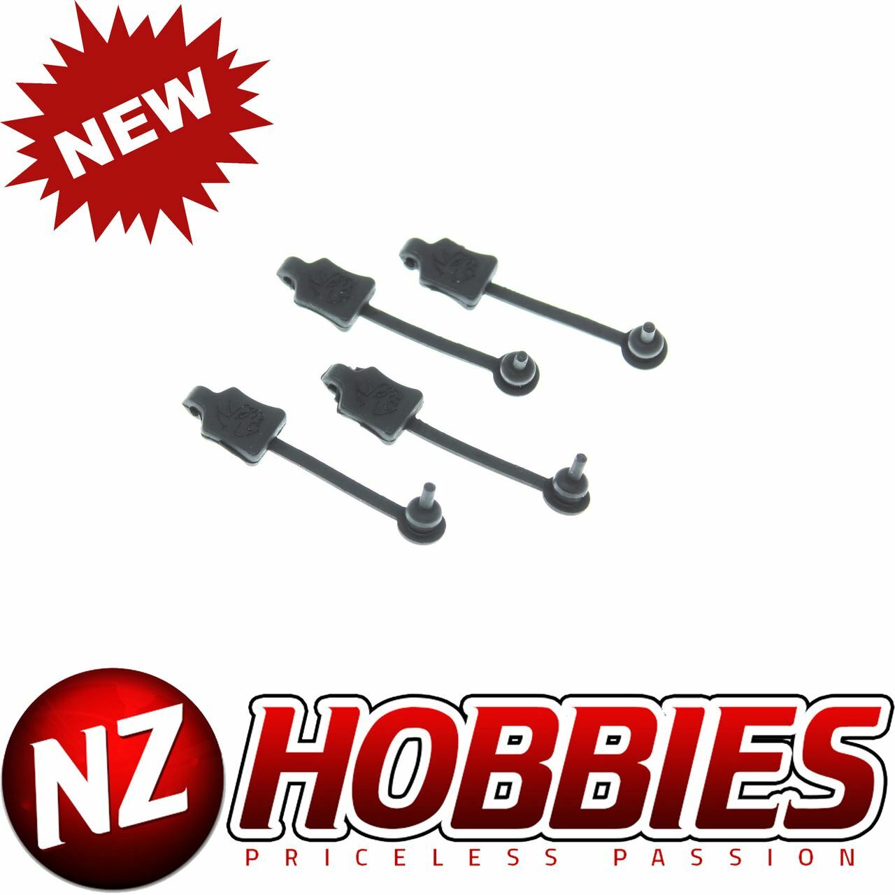 REDCAT Body Clip Tether (4pcs) : KAIJU # RER12466