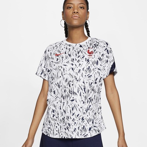 ウェア FRANCE TRAINING SHIRT SQUAD MIDLAYER NIKE France Training Shirt Squad Midlayer L/S Size S - Dark
