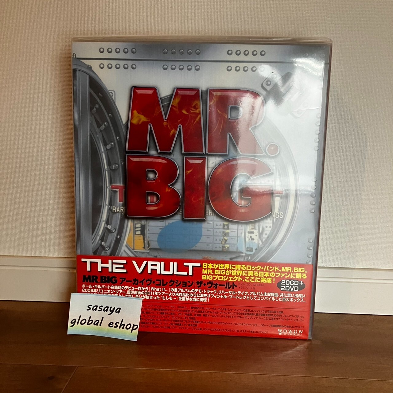 MR.BIG The Vault 25th Anniversary official archives box 18CD MR.BIG The Vault 25th Anniversary official archives box 18CD