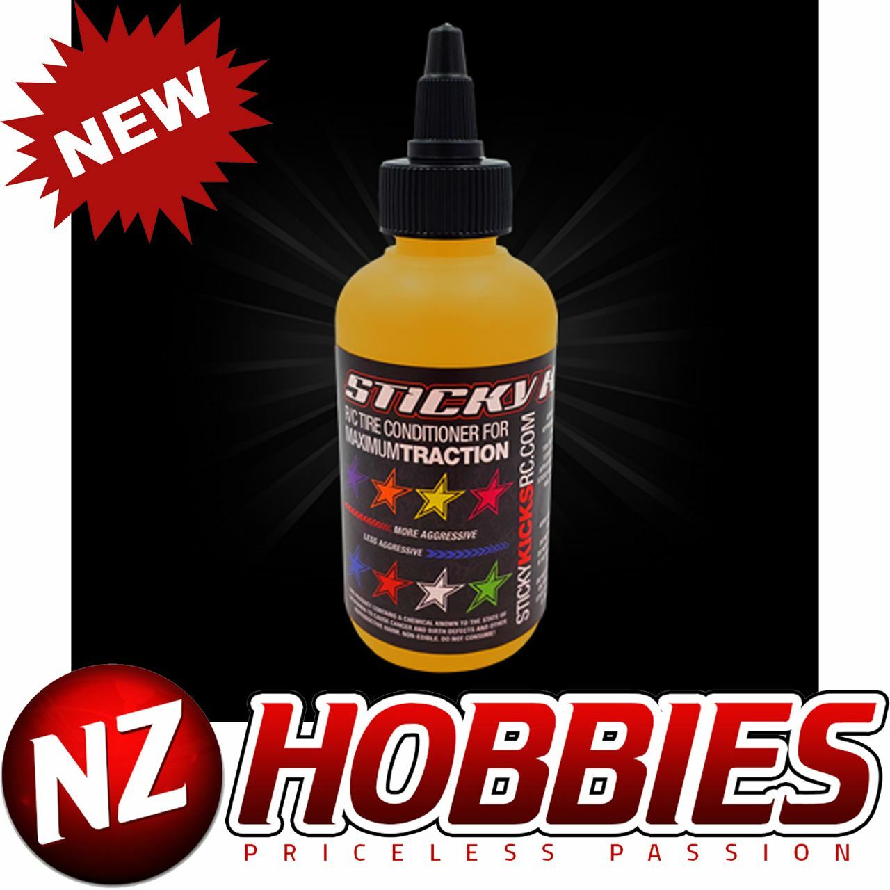 Sticky Kicks Tire Sauce GOLD 8oz Traction Compound # SK8OZGOLD