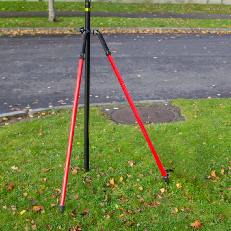 SingularXYZ Surveying Bipod Aluminum Stand w/Telescopic Struts GPS Pole Durable