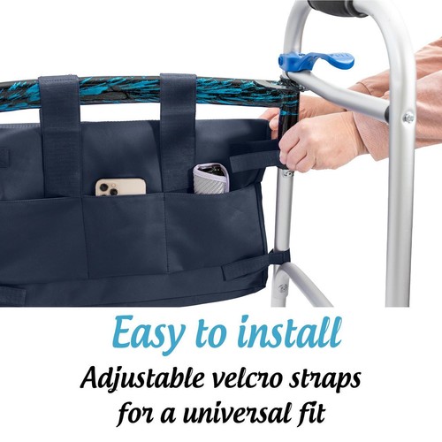 Universal Large 6-Pocket Walker Bag/Tote/Pouch - All Colors