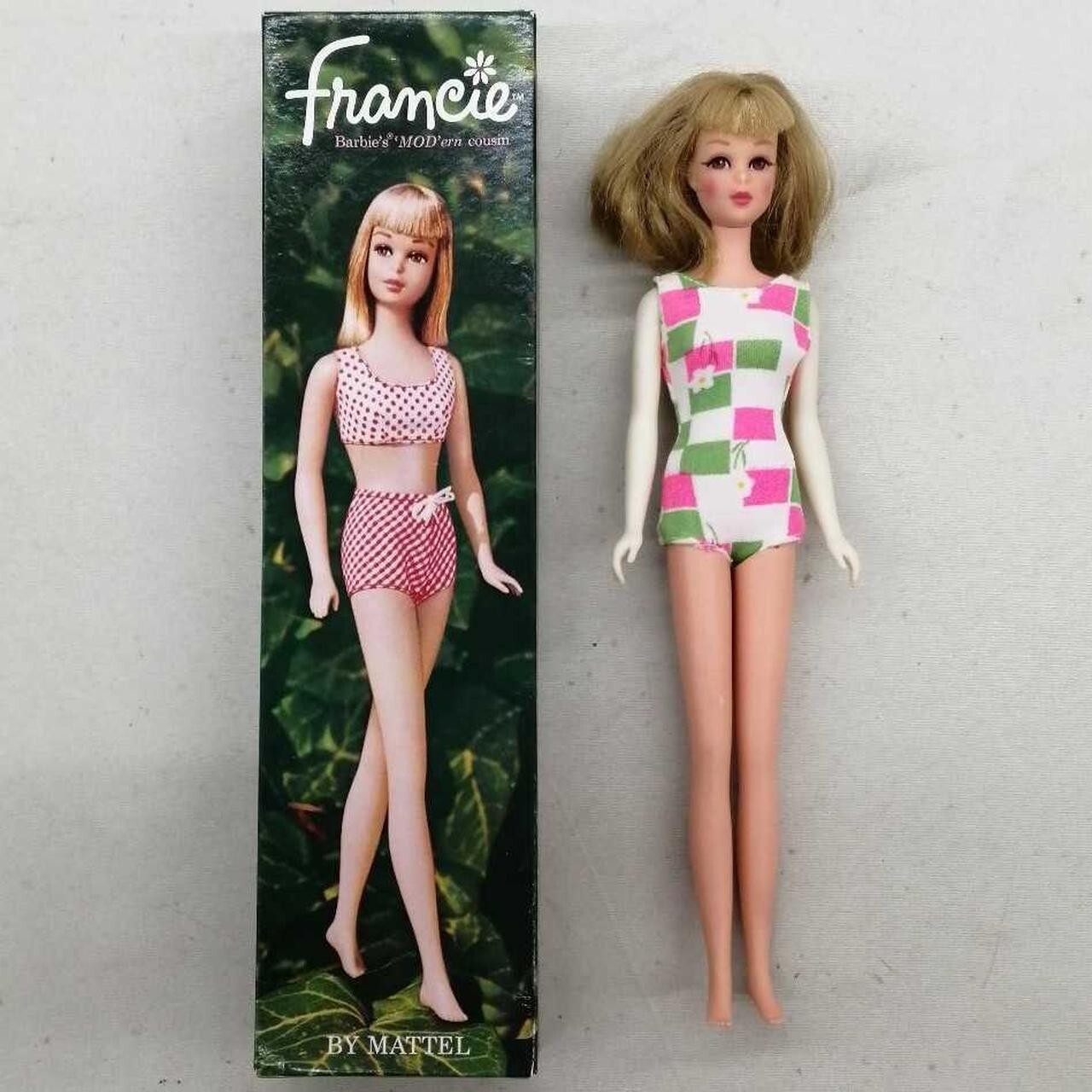 Francie BARBIE'S MOD'ERN COUSIN Made in Japan Mattel Barbie Francie BARBIE'S MOD'ERN COUSIN Made in Japan Mattel Barbie