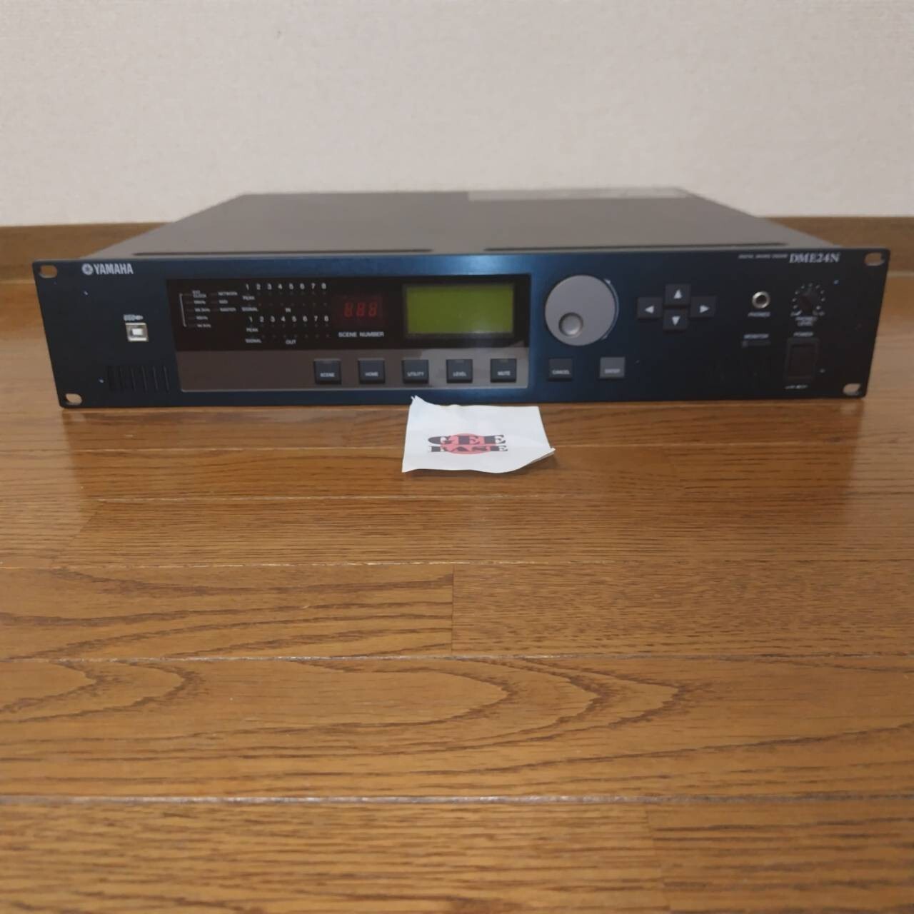 【美品】YAMAHA DME24Nデジタルミキシングエンジンプロセッサー現状渡し YAMAHA 【新品特価】DME24N デジタルミキシングエンジン【ローン
