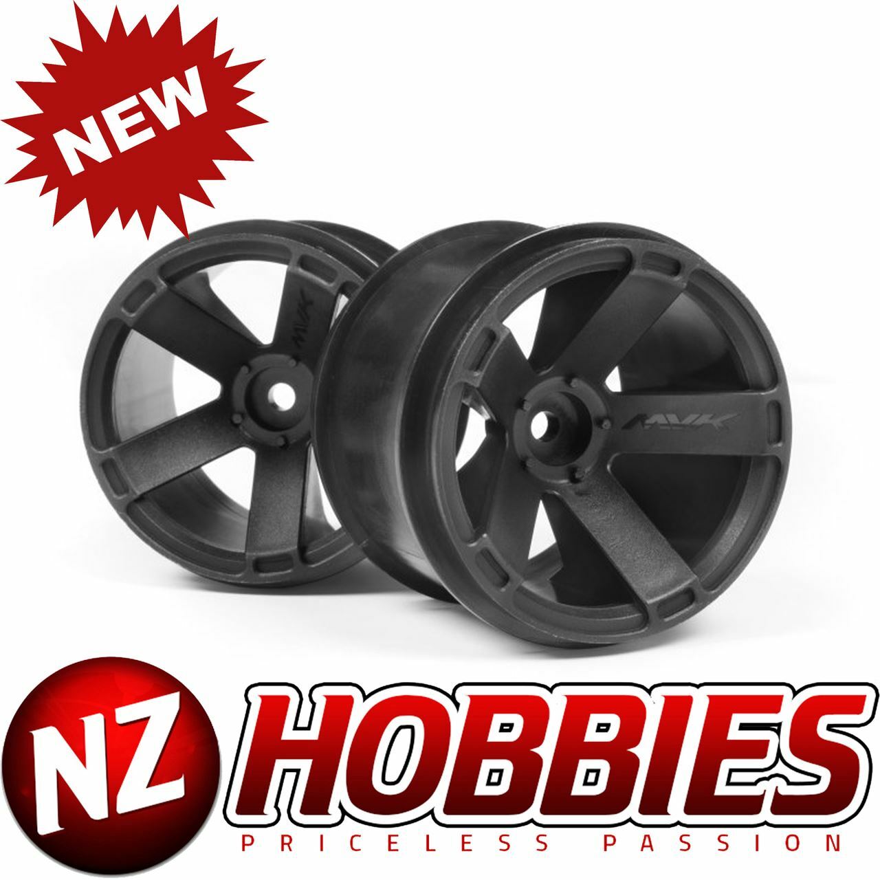 Maverick MVK150163 Wheel (Black/2 pcs), Quantum MT
