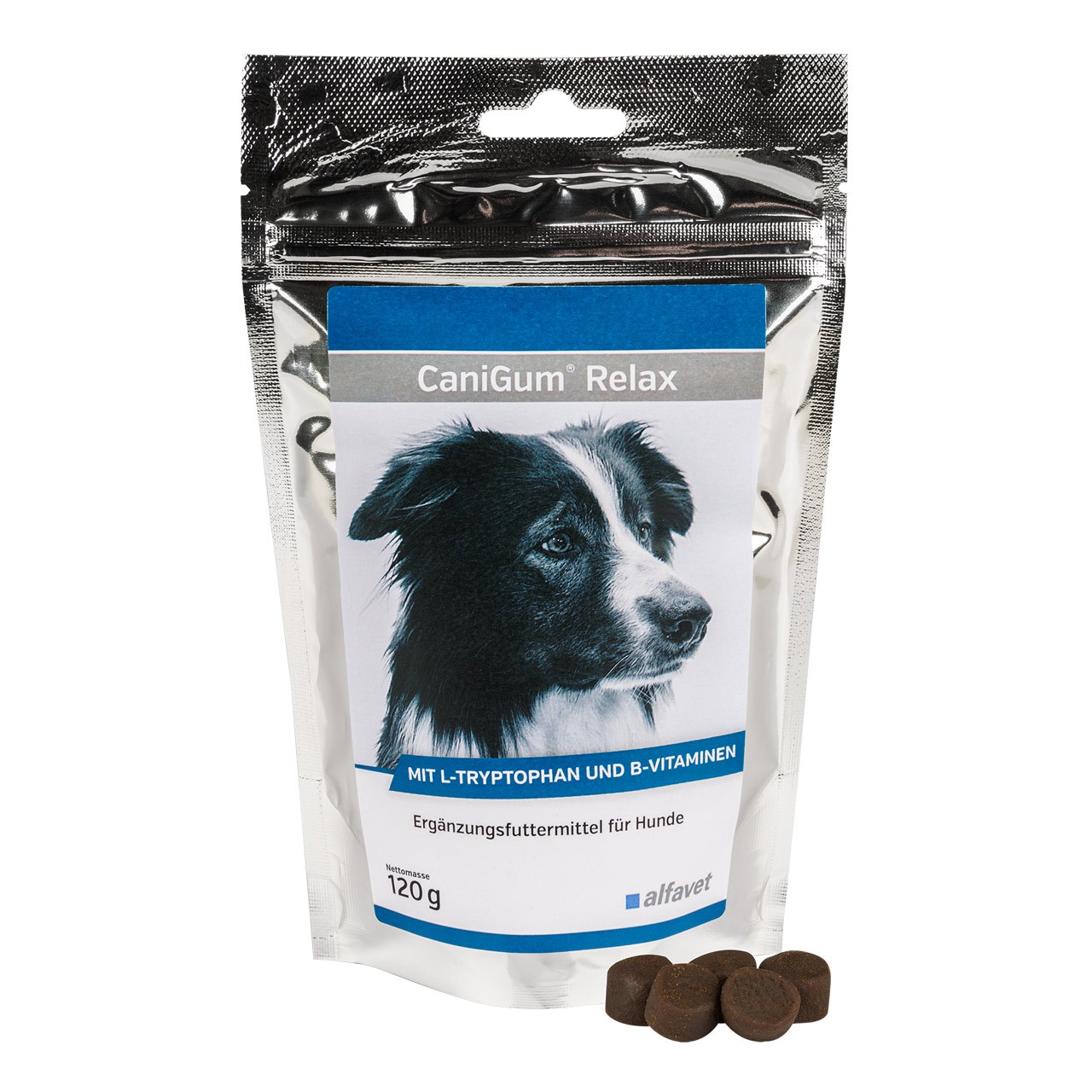 Alfavet CaniGum Relax 2x120 g | Hunde | Stresssituationen | Beruhigung