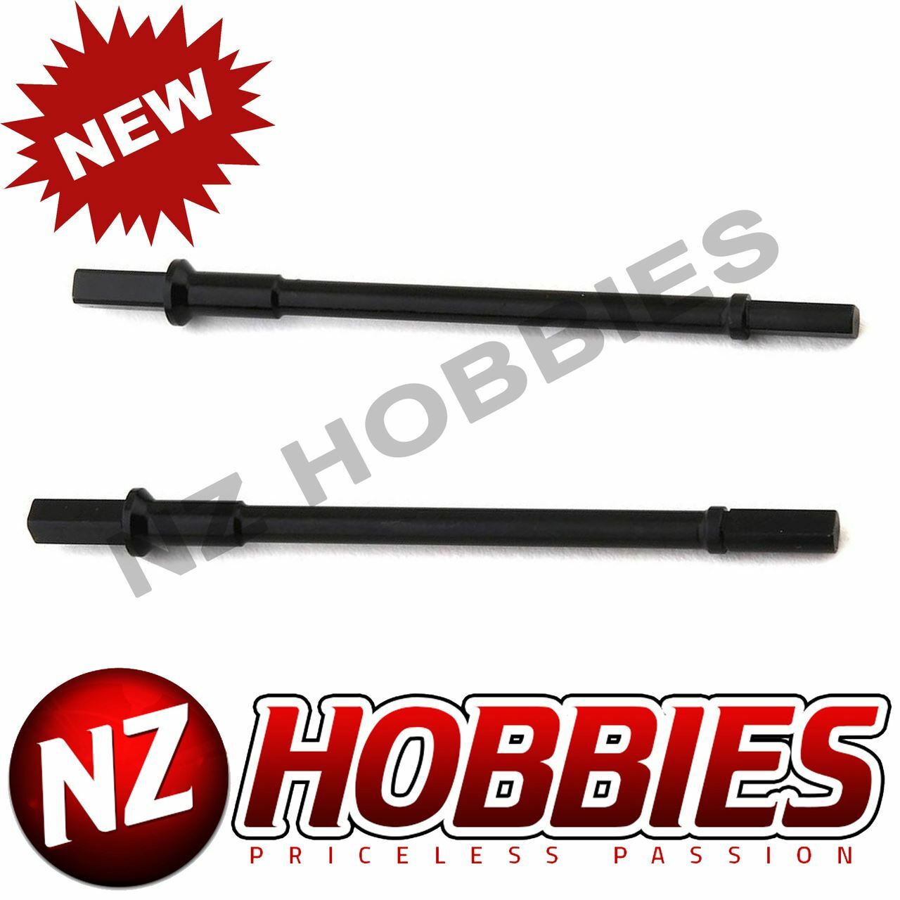AXIAL AXI232028 AR45P Straight Axle Shaft (2pc):SCX10III