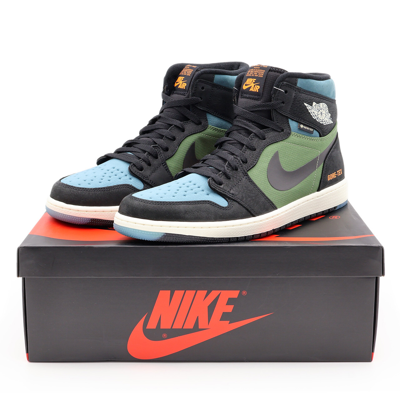 DB2889-003 Nike Air Jordan 1 Element GORE-TEX Noise Aqua and DB2889-003 Nike Air Jordan 1 Element GORE-TEX Noise Aqua and