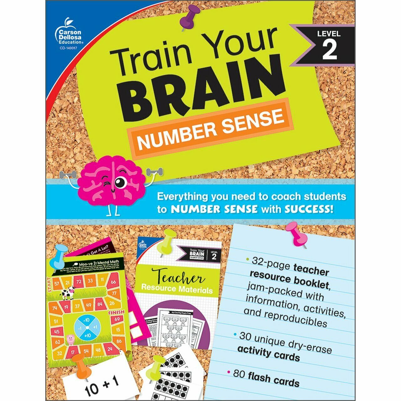 Train Your Brain: Number Sense Level 2 Teacher Resource Bookle...