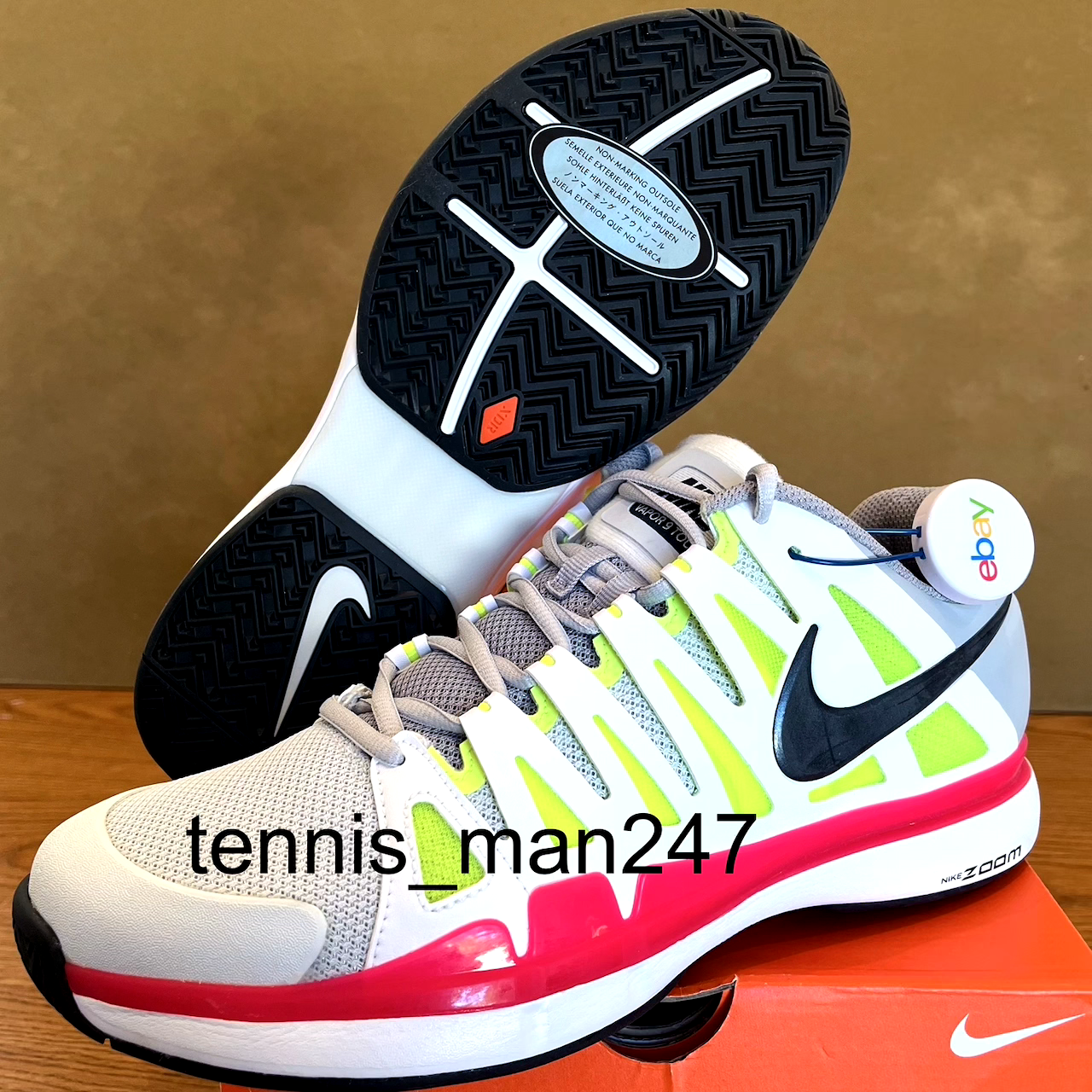 nike zoom vapor tour