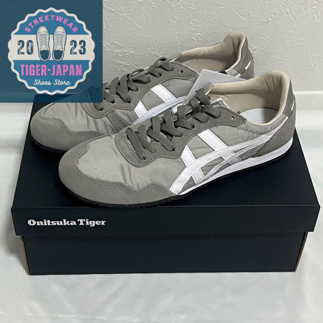 Onitsuka Tiger SERRANO 1183B400 022 OYSTER GREY WHITE Unisex Shoes | eBay Onitsuka Tiger SERRANO 1183B400 022 OYSTER GREY WHITE Unisex Shoes | eBay