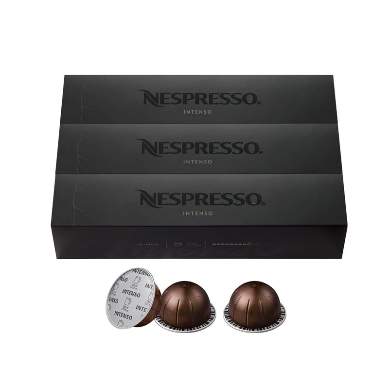 Medium and Dark Roast Coffee, Variety Pack, Capsules Vertuoline,