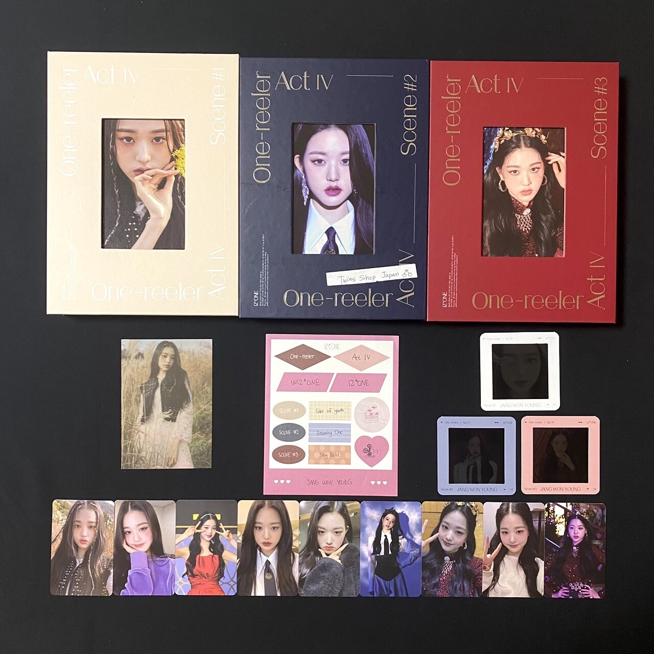 IZ*ONE アルバム One-reeler Act IV セット　IZONE Sealed NEW iz*one 4th mini album One-reeler Act IV 3 ver