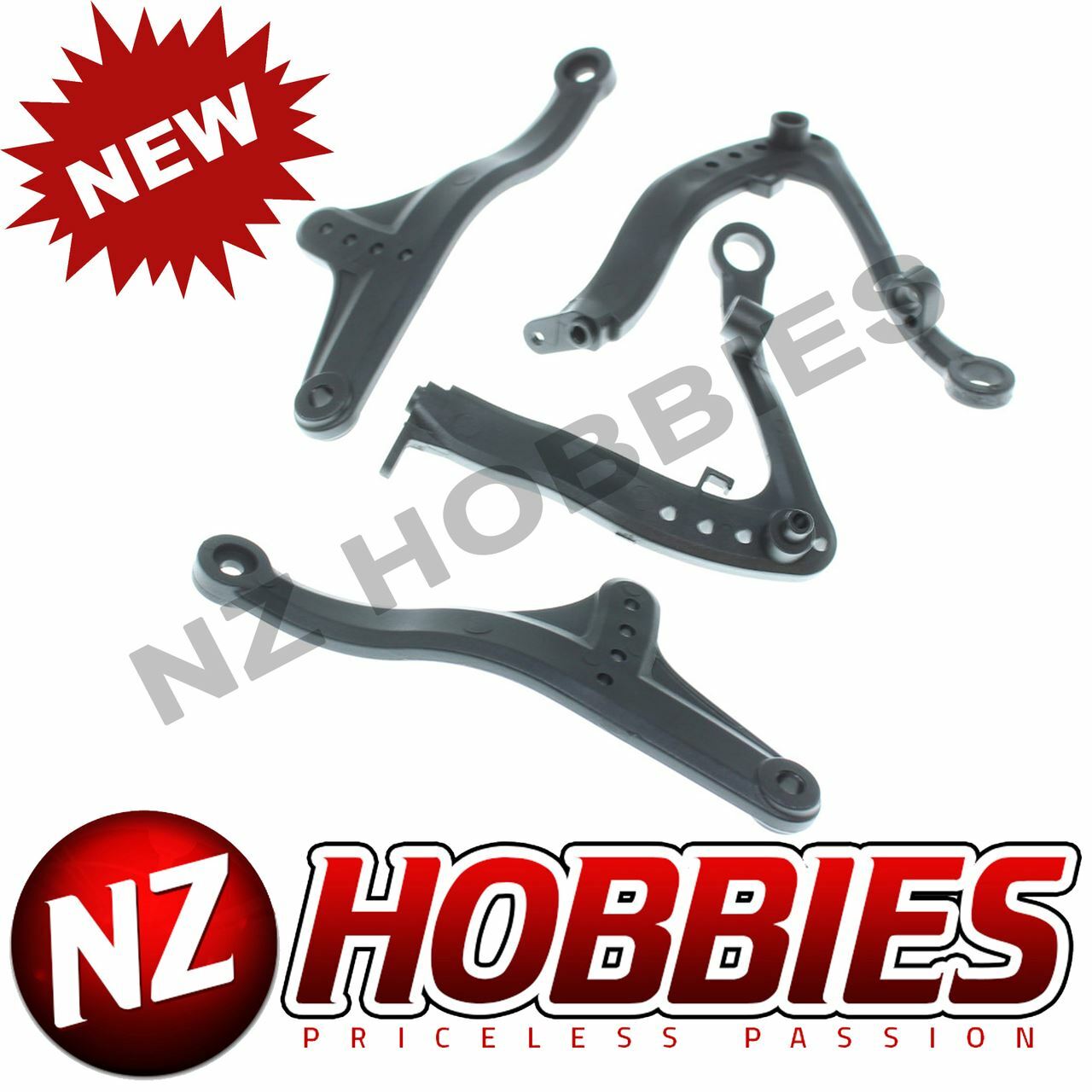 REDCAT Wheelie Bar Support Plastics : KAIJU # RER12467